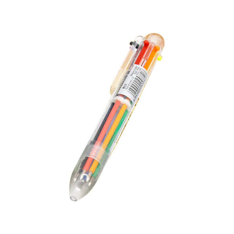 Wholesale Push Plastic Cartoon Multi-color Pens, Ballpoint Pens